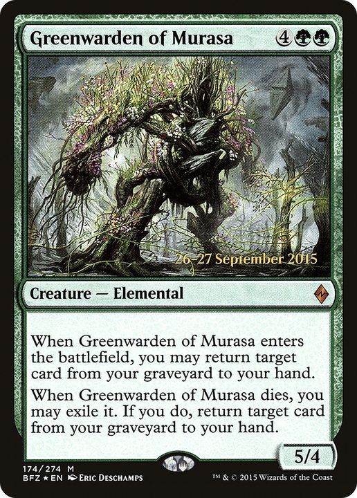 Greenwarden of Murasa in the group Magic the Gathering / Types / Colors / Green at Proxyprinters.com (82375)