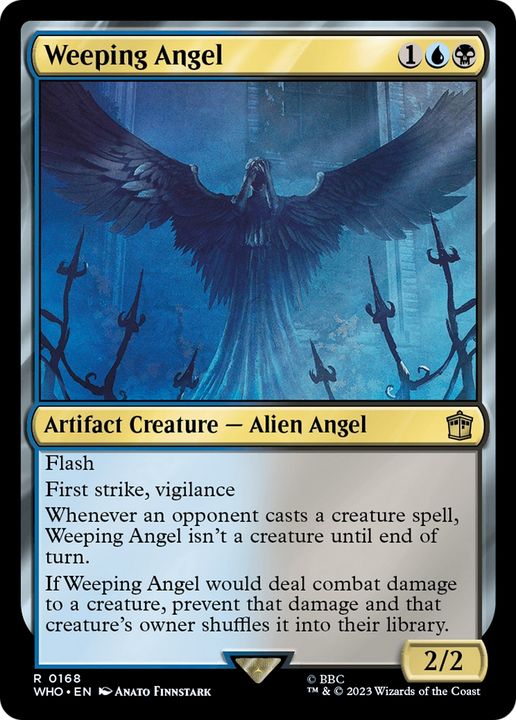 Weeping Angel in the group Magic the Gathering / Sets / Doctor Who at Proxyprinters.com (82376)