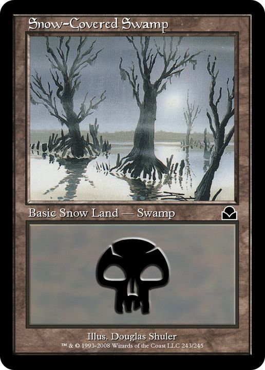 Snow-Covered Swamp in the group Magic the Gathering / Sets / Mercadian Masques at Proxyprinters.com (82381)