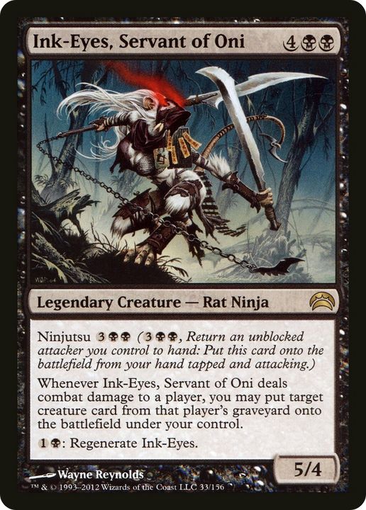 Ink-Eyes, Servant of Oni in the group Magic the Gathering / Types / Colors / Black at Proxyprinters.com (82388)