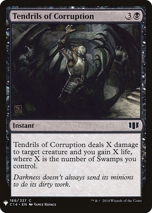 Tendrils of Corruption in the group Magic the Gathering / Types / Colors / Black at Proxyprinters.com (8240)