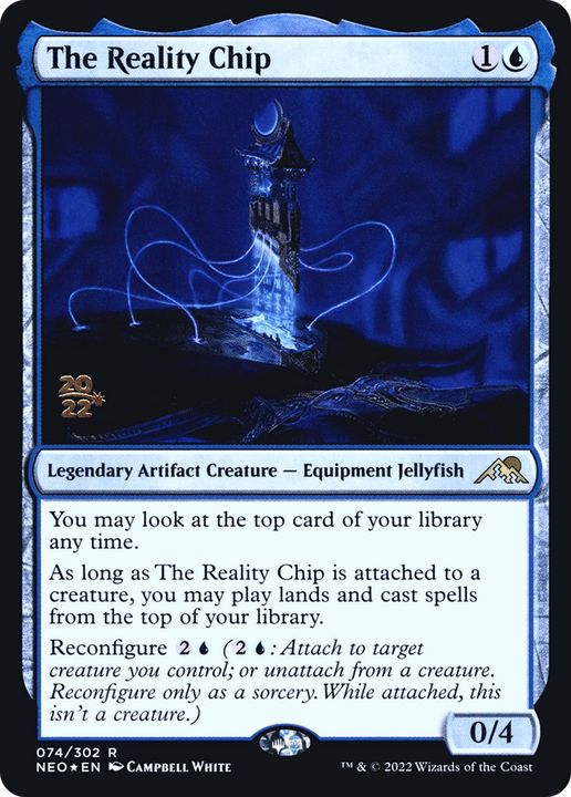 The Reality Chip in the group Magic the Gathering / Types / Artifacts / Legendary Artifact at Proxyprinters.com (82427)