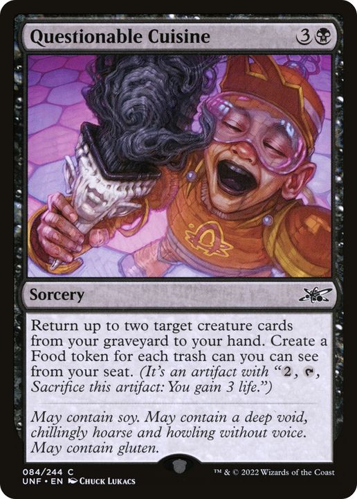 Questionable Cuisine in the group Magic the Gathering / Types / Colors / Black at Proxyprinters.com (82435)