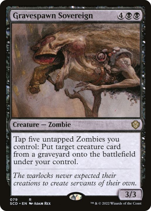 Gravespawn Sovereign in the group Magic the Gathering / Types / Colors / Black at Proxyprinters.com (82439)