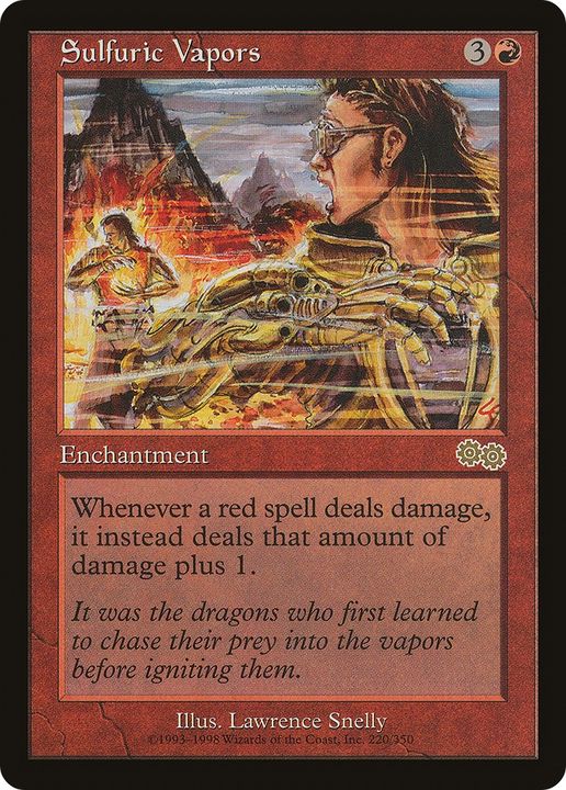 Sulfuric Vapors in the group Magic the Gathering / Types / Enchantment / Enchantment at Proxyprinters.com (82453)