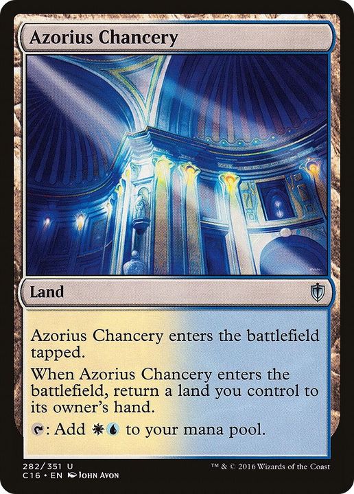 Azorius Chancery in the group Magic the Gathering / Types / Colors / Colorless at Proxyprinters.com (8247)