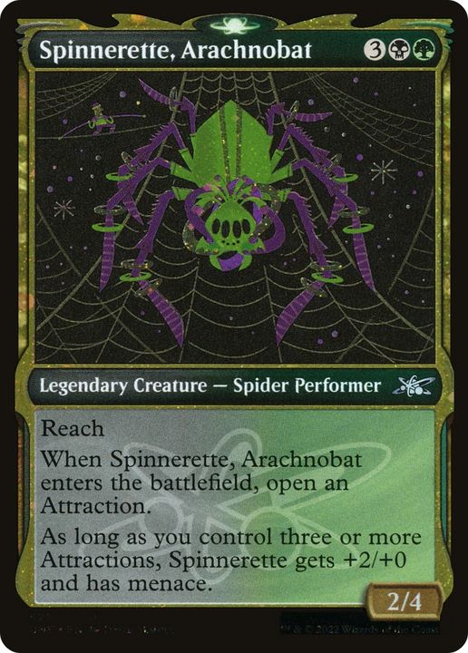 Spinnerette, Arachnobat in the group Magic the Gathering / Sets / Unfinity Sticker Sheets at Proxyprinters.com (82470)