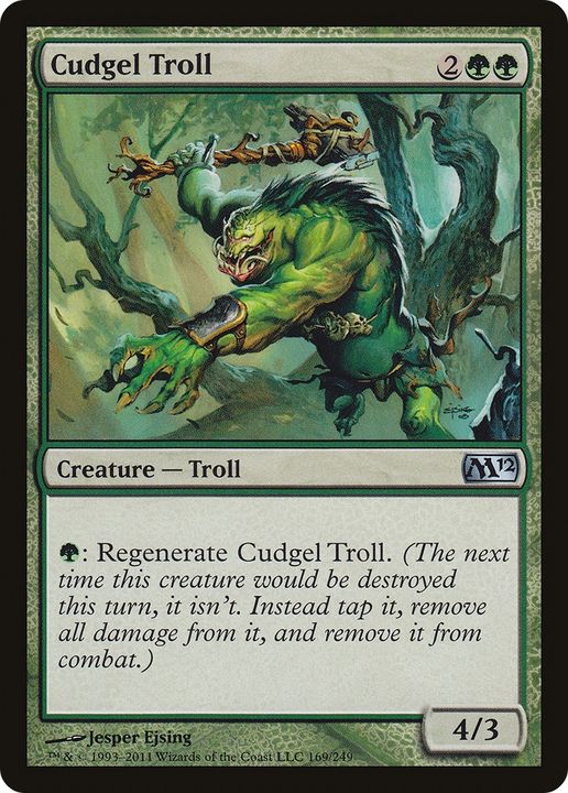 Cudgel Troll in the group Magic the Gathering / Types / Colors / Green at Proxyprinters.com (82495)