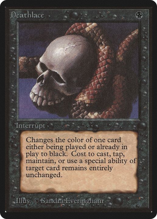 Deathlace in the group Magic the Gathering / Types / Colors / Black at Proxyprinters.com (82530)