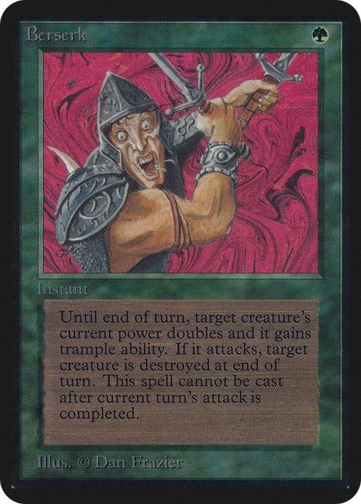 Berserk in the group Magic the Gathering / Sets / Limited Edition Alpha at Proxyprinters.com (82539)