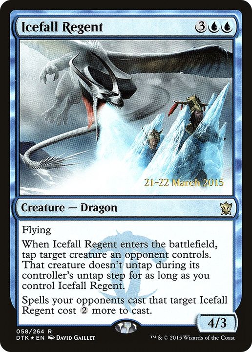 Icefall Regent in the group Magic the Gathering / Sets / Dragons of Tarkir Promos at Proxyprinters.com (82542)