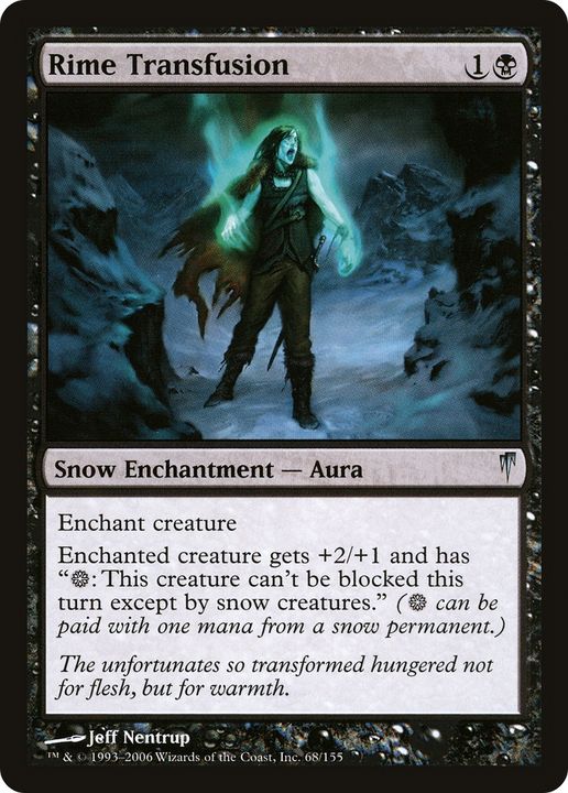 Rime Transfusion in the group Magic the Gathering / Types / Colors / Black at Proxyprinters.com (82560)