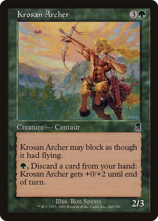 Krosan Archer in the group Magic the Gathering / Sets / Odyssey Promos at Proxyprinters.com (82565)