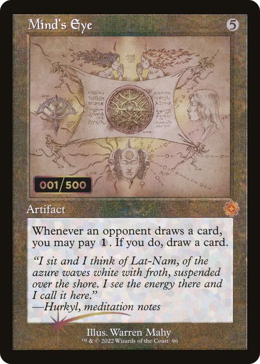 Mind's Eye in the group Magic the Gathering / Types / Artifacts / Artifact at Proxyprinters.com (82566)