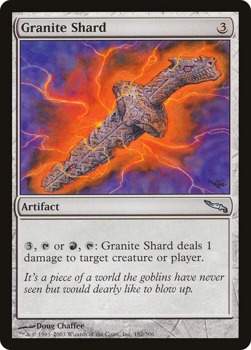 Granite Shard in the group Magic the Gathering / Sets / Mirrodin Promos at Proxyprinters.com (82593)