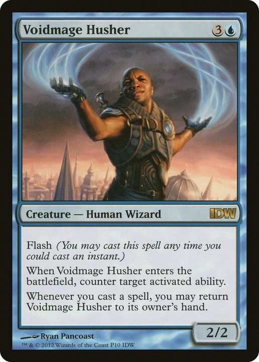 Voidmage Husher in the group Magic the Gathering / Types / Creatures / Wizard at Proxyprinters.com (82598)