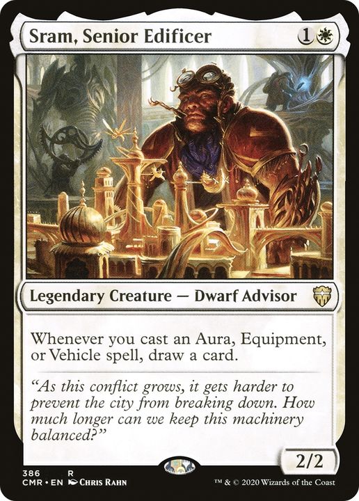 Sram, Senior Edificer in the group Magic the Gathering / Types / Colors / White at Proxyprinters.com (82619)