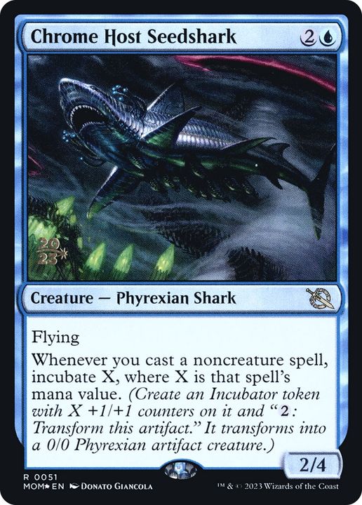 Chrome Host Seedshark in the group Magic the Gathering / Sets / March of the Machine: The Aftermath Promos at Proxyprinters.com (82622)