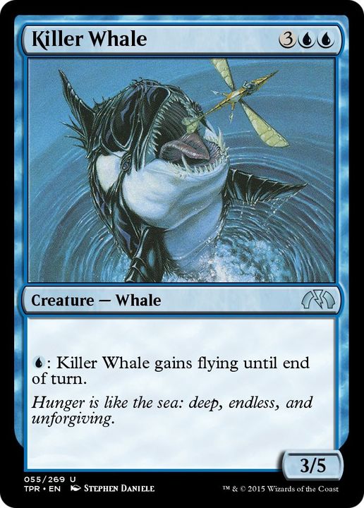 Killer Whale in the group Magic the Gathering / Types / Colors / Blue at Proxyprinters.com (8264)