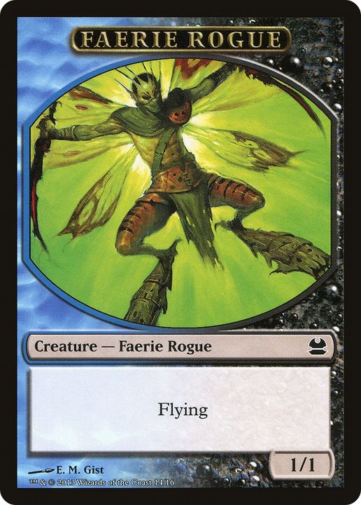 Faerie Rogue in the group Magic the Gathering / Types / Colors / Multicolors / B, U at Proxyprinters.com (82683)