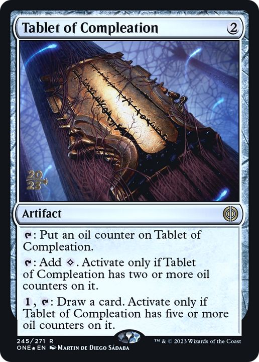 Tablet of Compleation in the group Magic the Gathering / Types / Artifacts / Artifact at Proxyprinters.com (82688)