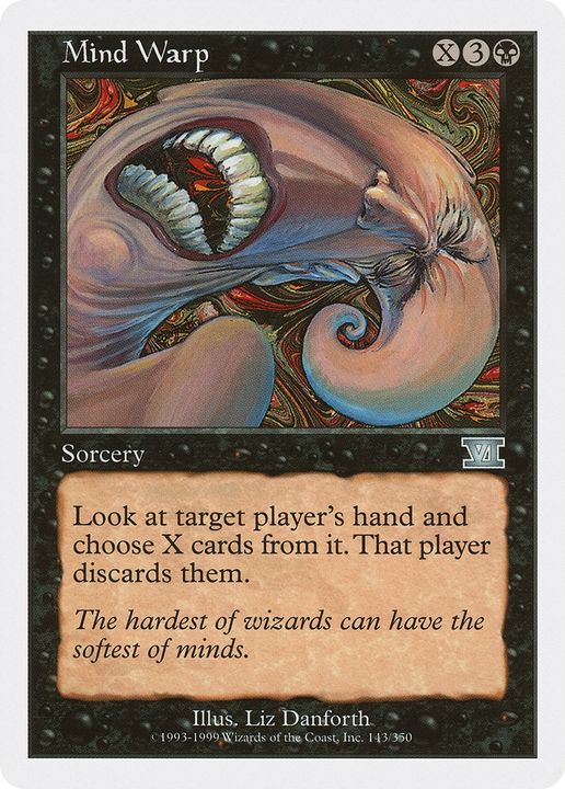 Mind Warp in the group Magic the Gathering / Types / Colors / Black at Proxyprinters.com (82694)