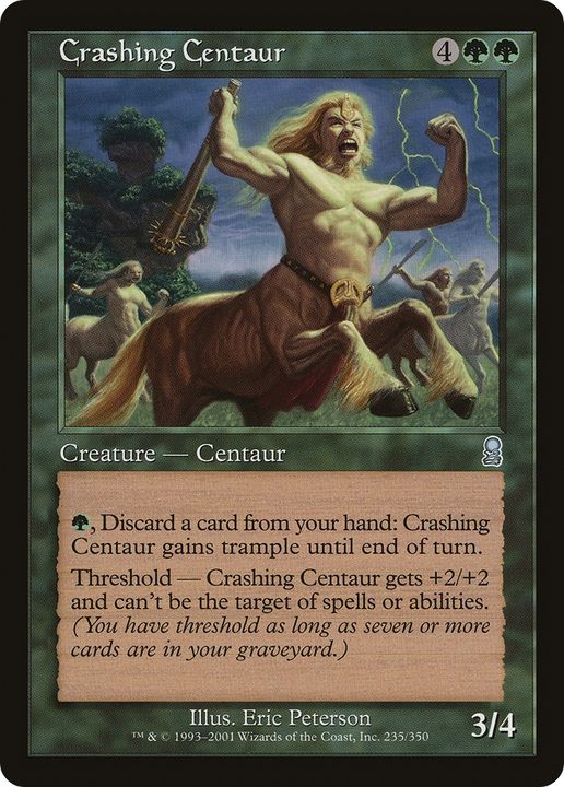 Crashing Centaur in the group Magic the Gathering / Types / Colors / Green at Proxyprinters.com (82702)