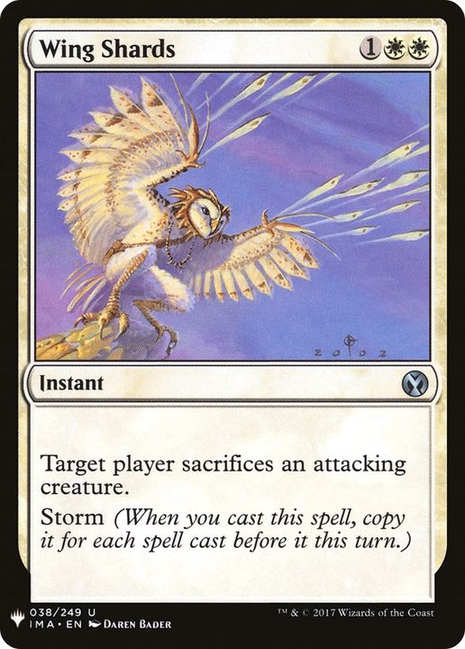 Wing Shards in the group Magic the Gathering / Types / Colors / White at Proxyprinters.com (82706)