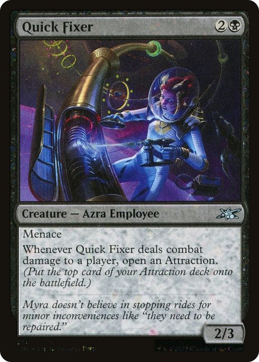 Quick Fixer in the group Magic the Gathering / Types / Colors / Black at Proxyprinters.com (8271)