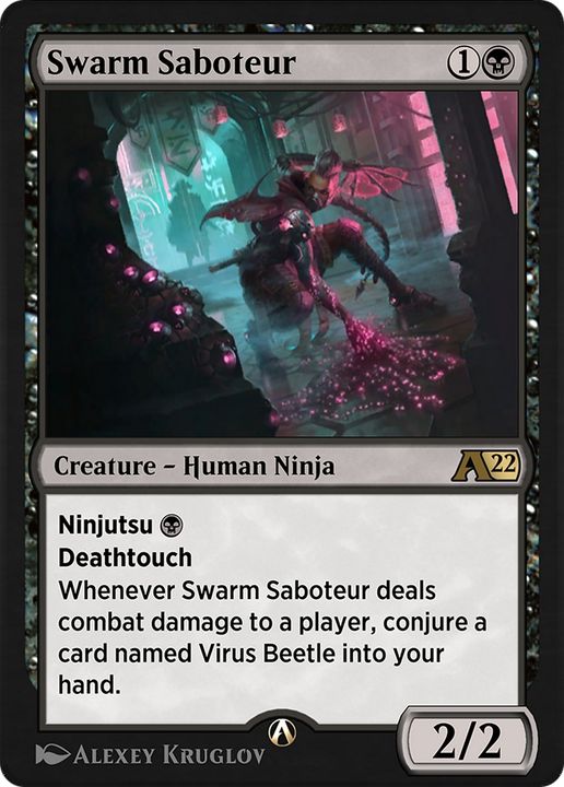 Swarm Saboteur in the group Magic the Gathering / Sets / Alchemy: Kamigawa at Proxyprinters.com (82717)