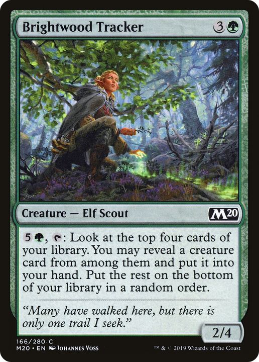 Brightwood Tracker in the group Magic the Gathering / Sets / Core Set 2020 at Proxyprinters.com (82718)