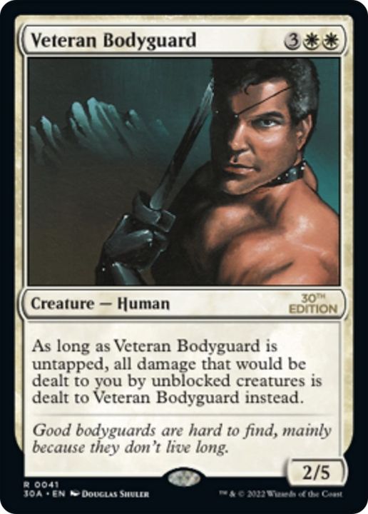 Veteran Bodyguard in the group Magic the Gathering / Types / Creatures / Human at Proxyprinters.com (8272)