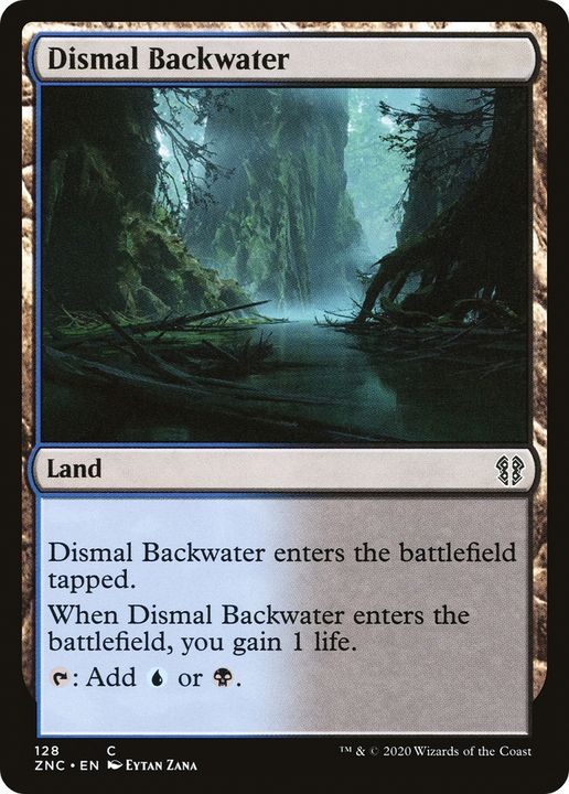 Dismal Backwater in the group Magic the Gathering / Sets / Zendikar Rising Commander at Proxyprinters.com (82736)