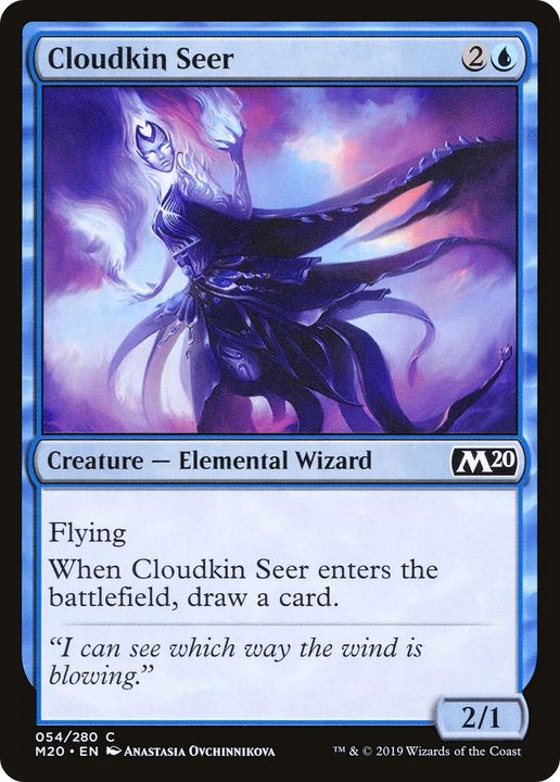 Cloudkin Seer in the group Magic the Gathering / Types / Creatures / Wizard at Proxyprinters.com (82744)