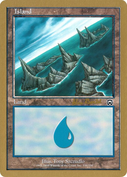 Island in the group Magic the Gathering / Sets / World Championship Decks 2001 at Proxyprinters.com (82748)