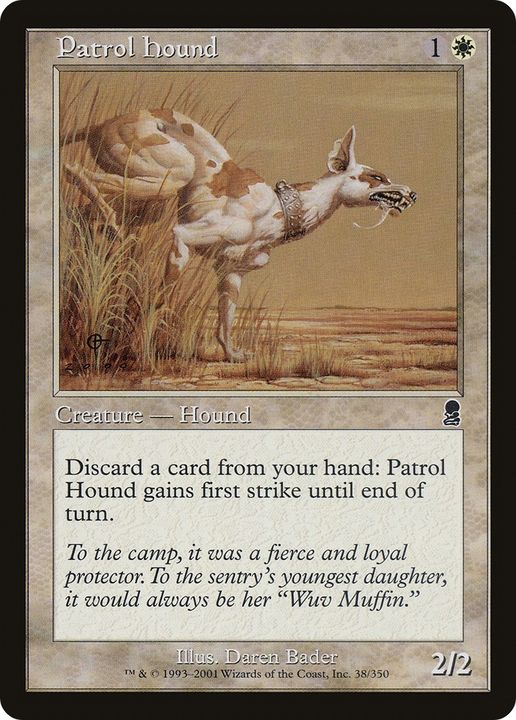 Patrol Hound in the group Magic the Gathering / Types / Colors / White at Proxyprinters.com (82751)