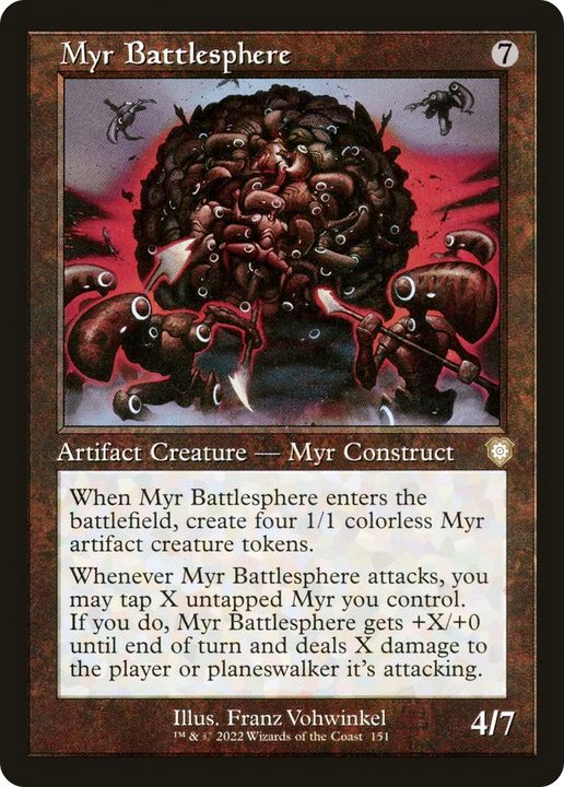 Myr Battlesphere in the group Magic the Gathering / Types / Colors / Colorless at Proxyprinters.com (82782)