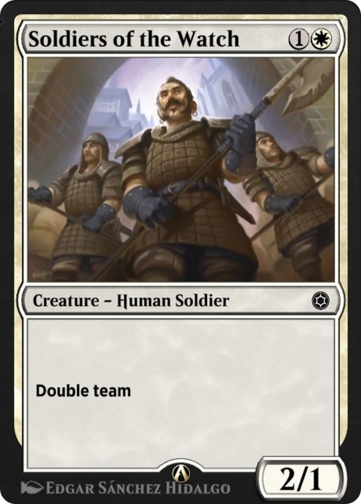 Soldiers of the Watch in the group Singles at Proxyprinters.com (82789)