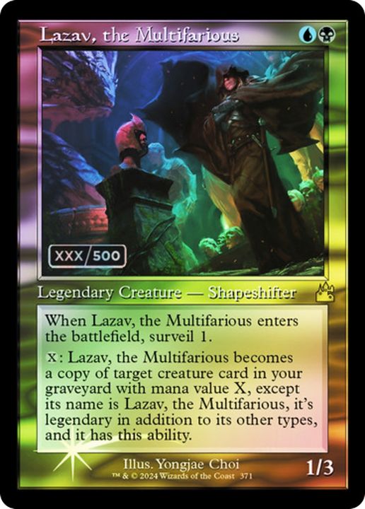 Lazav, the Multifarious in the group Magic the Gathering / Types / Colors / Multicolors / B, U at Proxyprinters.com (82793)