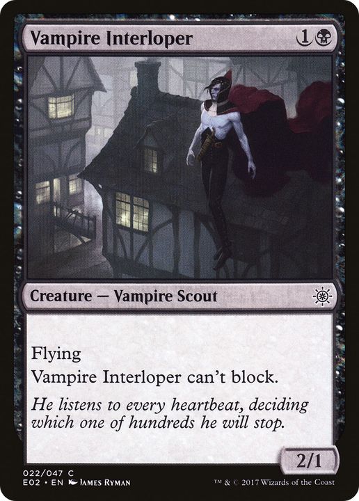 Vampire Interloper in the group Magic the Gathering / Sets / Explorers of Ixalan at Proxyprinters.com (82795)