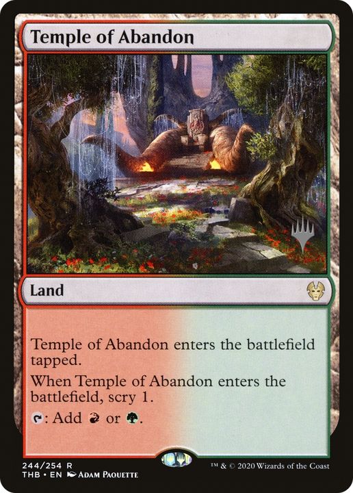 Temple of Abandon in the group Singles at Proxyprinters.com (82818)