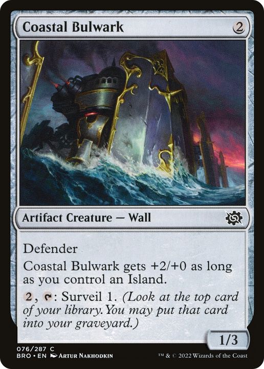 Coastal Bulwark in the group Magic the Gathering / Types / Colors / Colorless at Proxyprinters.com (82827)