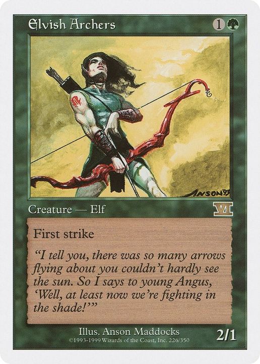 Elvish Archers in the group Magic the Gathering / Types / Creatures / Elf at Proxyprinters.com (8286)