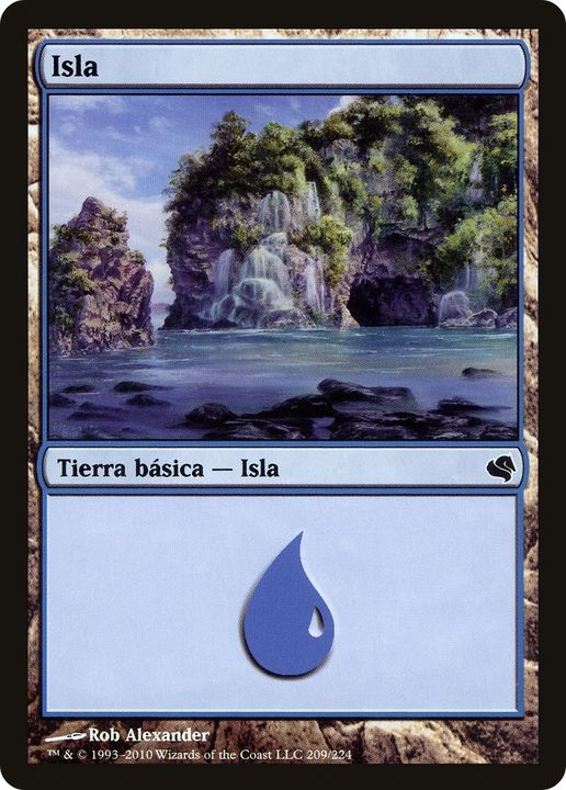 Island in the group Magic the Gathering / Sets / Salvat 2011 at Proxyprinters.com (82861)