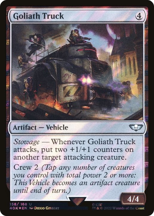 Goliath Truck in the group Magic the Gathering / Sets / Warhammer 40,000 Tokens at Proxyprinters.com (82869)