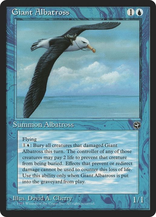 Giant Albatross in the group Magic the Gathering / Types / Colors / Blue at Proxyprinters.com (82875)