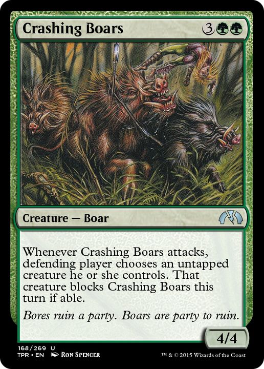 Crashing Boars in the group Advanced search at Proxyprinters.com (82880)