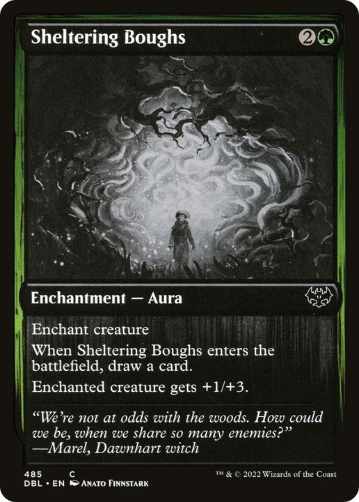 Sheltering Boughs in the group Magic the Gathering / Types / Colors / Green at Proxyprinters.com (82896)