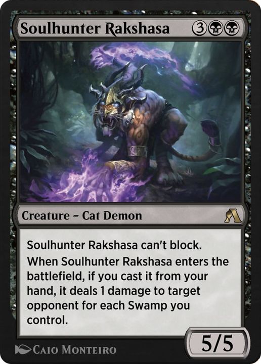 Soulhunter Rakshasa in the group Magic the Gathering / Sets / Arena Beginner Set at Proxyprinters.com (8292)