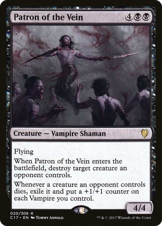 Patron of the Vein in the group Magic the Gathering / Types / Colors / Black at Proxyprinters.com (82921)